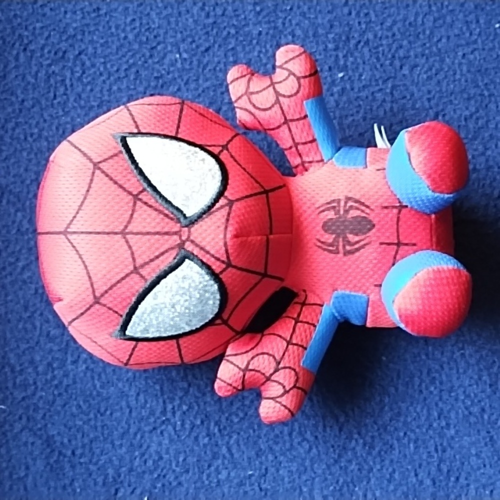 Ty marvel spider man plushie . Small